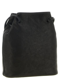 Miu Miu Black Mini Nappa Leather Crossbody Bag Black