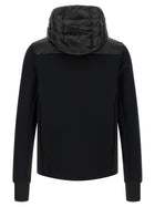 Moncler Grenoble Black Padded Hoodie Black, view 2
