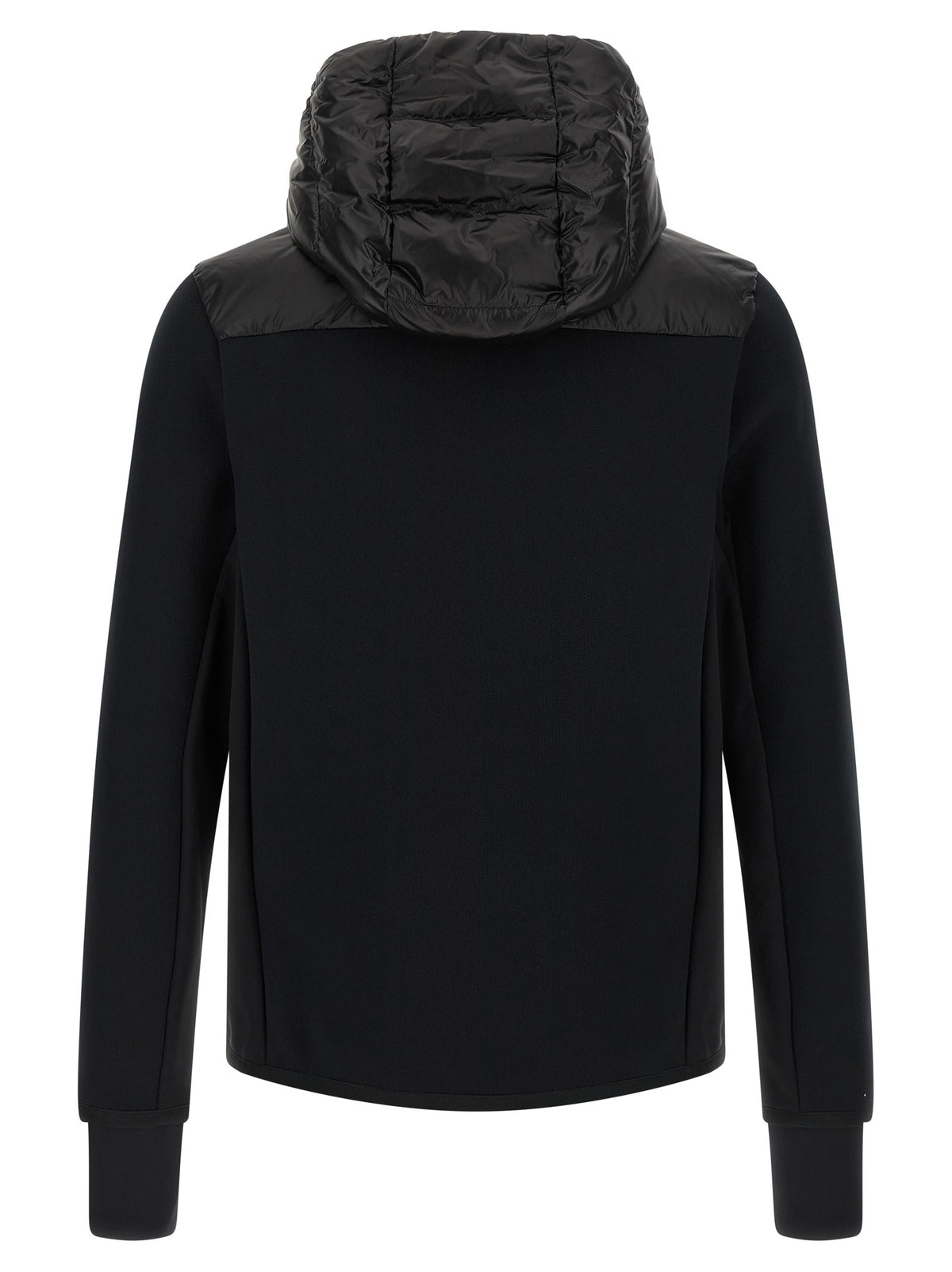 Moncler Grenoble Black Padded Hoodie Black, view 2