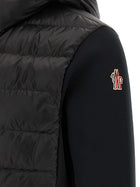 Moncler Grenoble Black Padded Hoodie Black, view 4