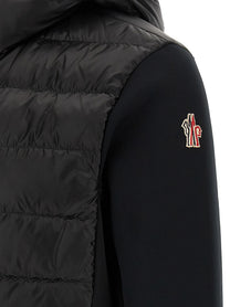 Moncler Grenoble Black Padded Hoodie Black, view 4