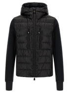 Moncler Grenoble Black Padded Hoodie Black