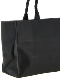 ISSEY MIYAKE Black Paper Bag Shoulder Bag Black, view 3