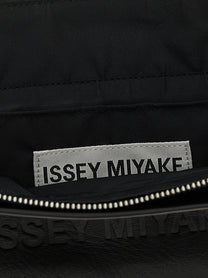 ISSEY MIYAKE Black Paper Bag Shoulder Bag Black, view 4