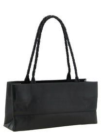 ISSEY MIYAKE Black Paper Bag Shoulder Bag Black, view 2