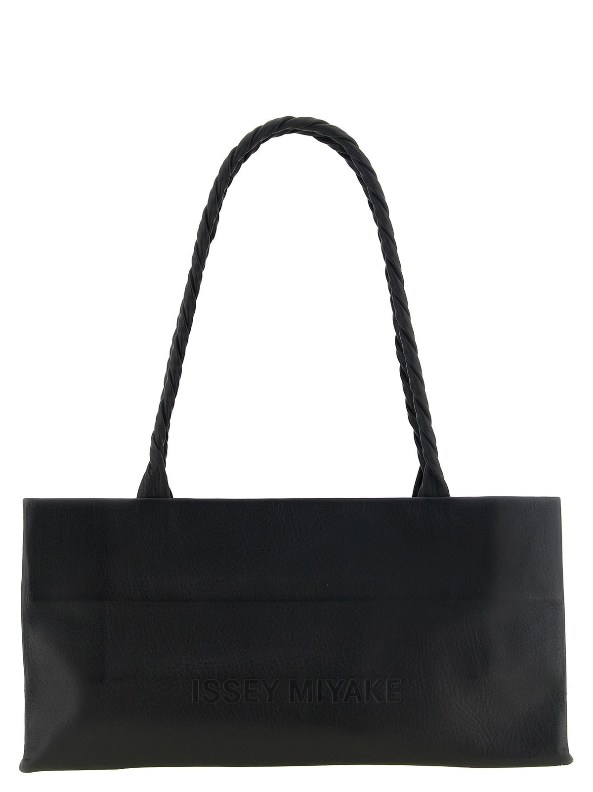 ISSEY MIYAKE Black Paper Bag Shoulder Bag Black