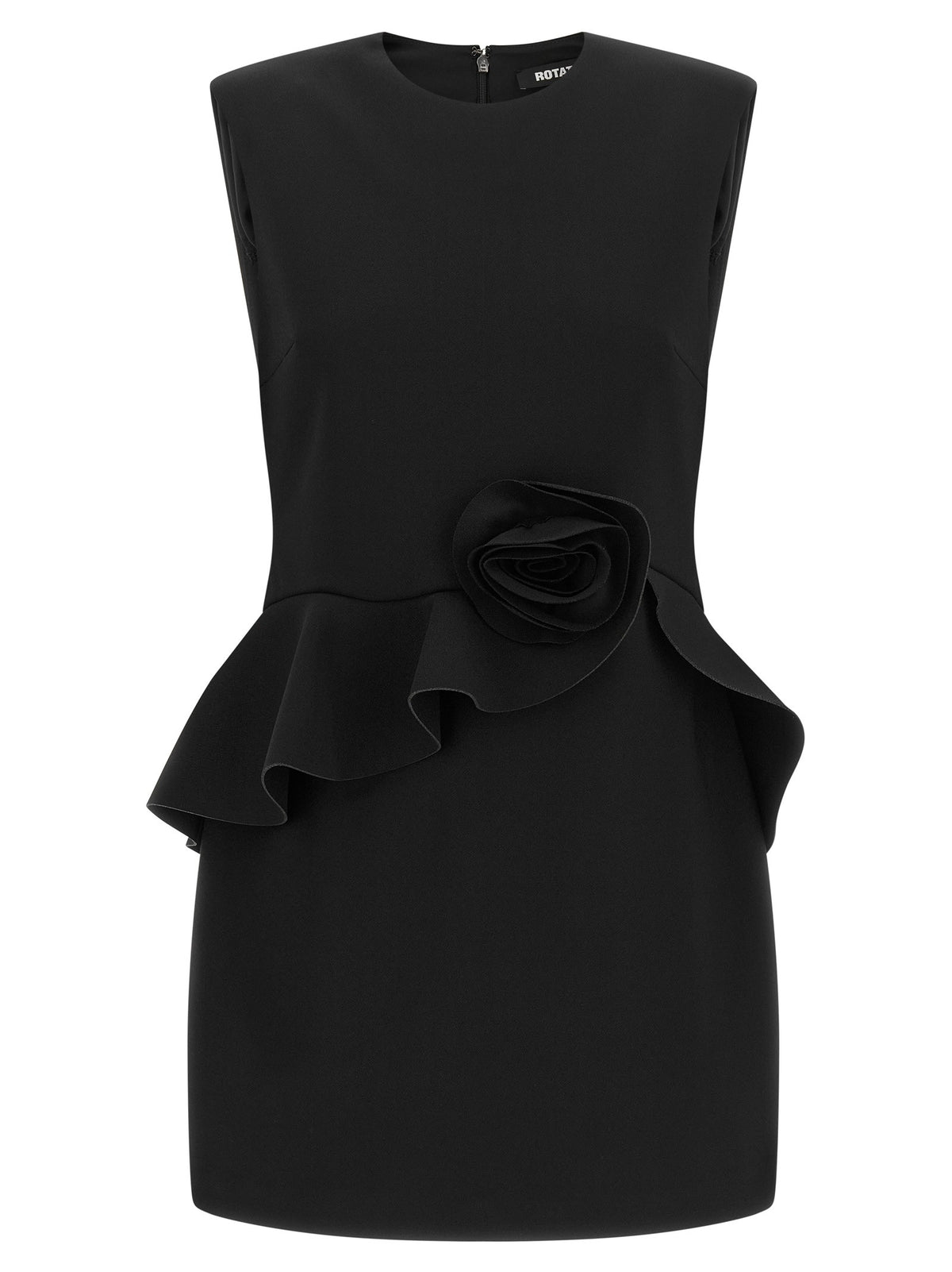 ROTATE Birger Christensen Black Pink Dress Black