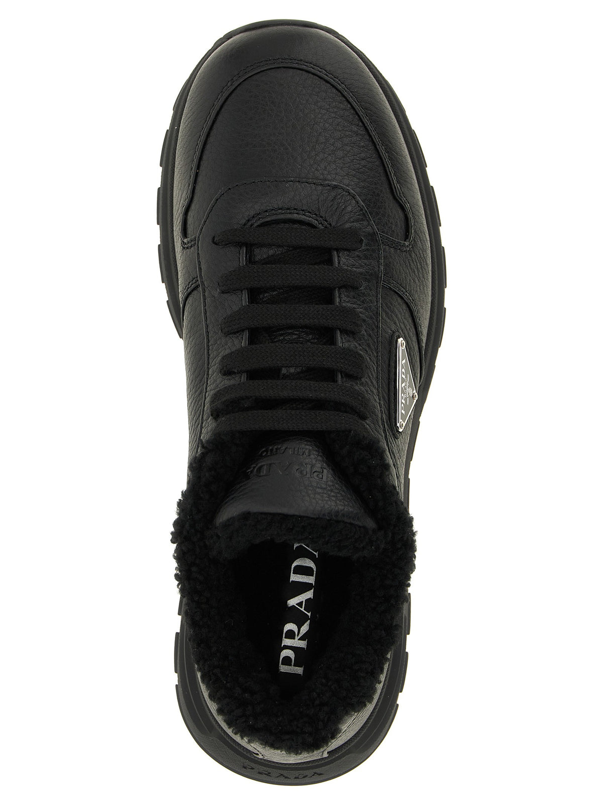 PRADA Black Prada Prax Sneakers Black