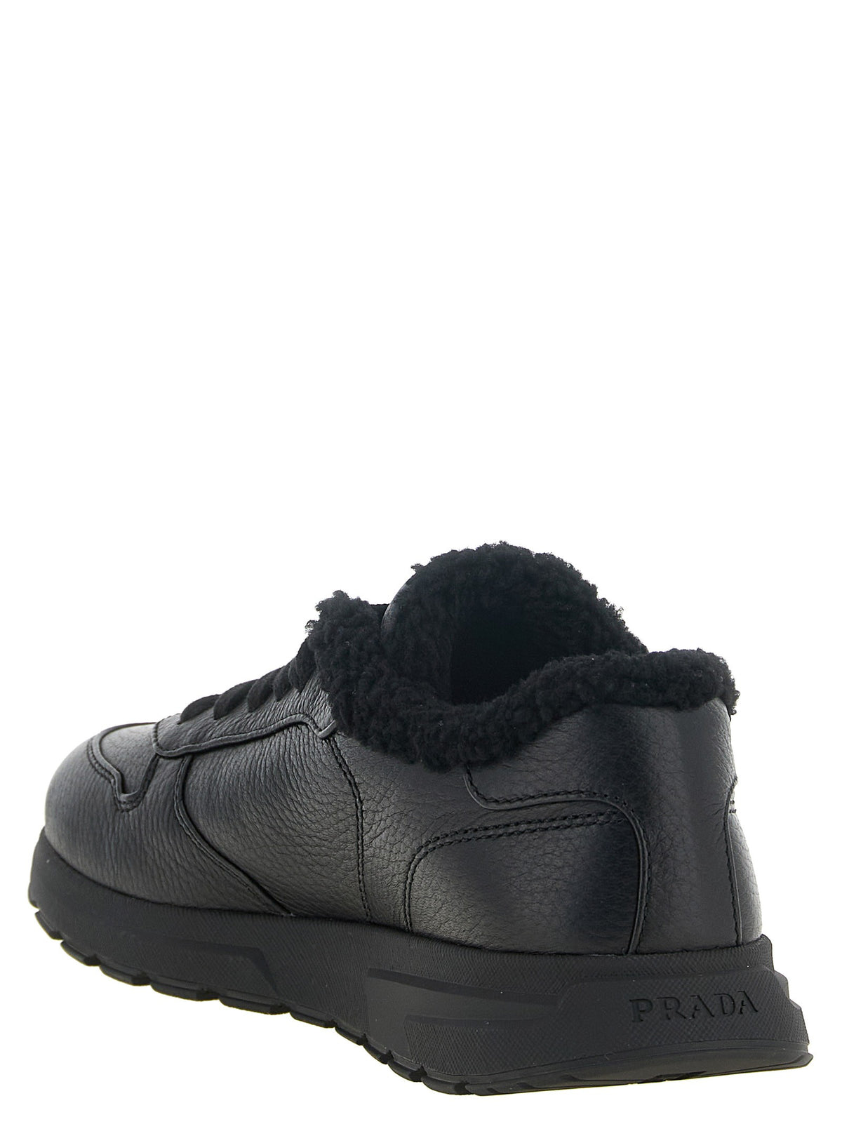 PRADA Black Prada Prax Sneakers Black