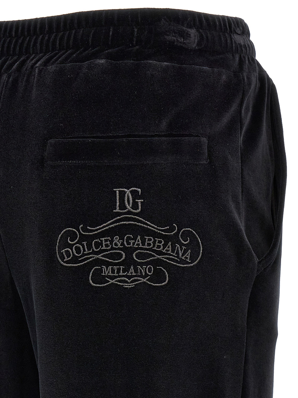 Dolce&amp;Gabbana Black Sicily Joggers Black, view 4