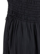 Ganni Black Smock Tie Dress Grey, view 4