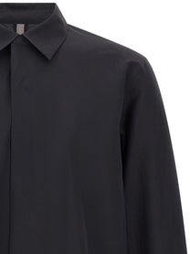 Veilance Black Stema Shirt Black, view 3