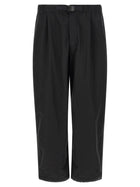 snow peak Black Taffeta Pants Black