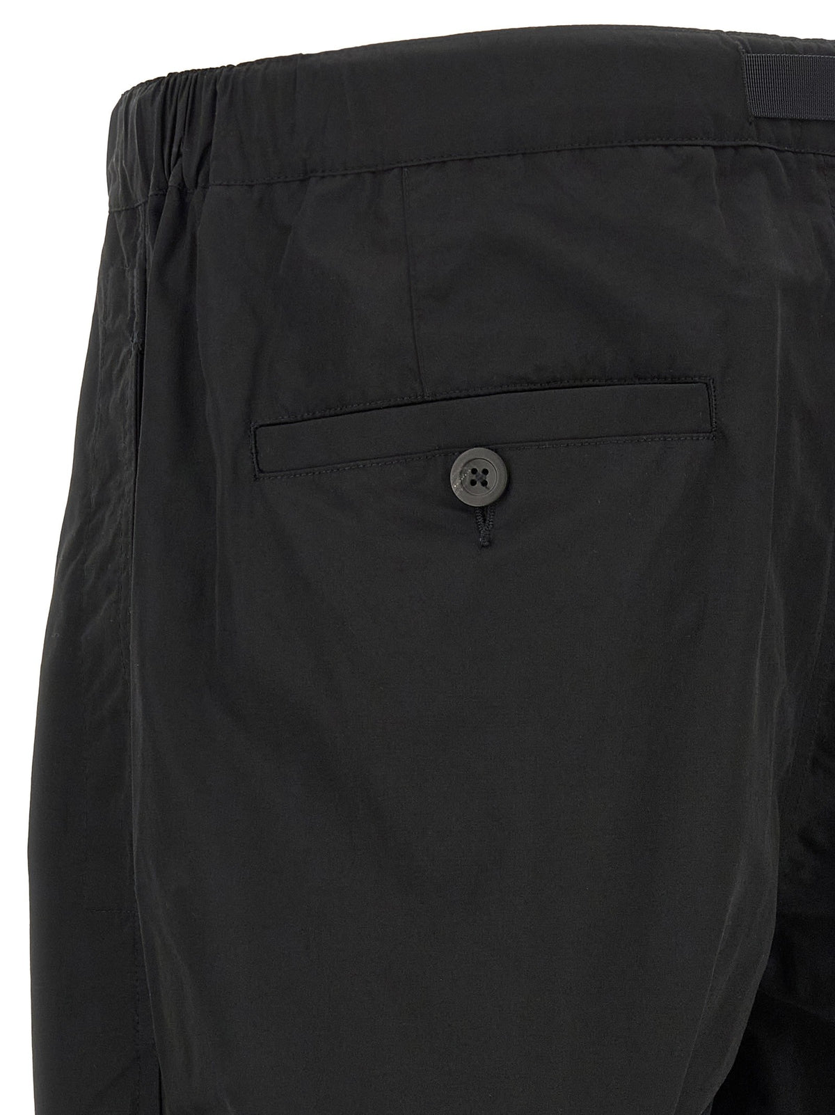snow peak Black Taffeta Pants Black, view 4