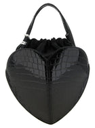 ROTATE Birger Christensen Black the Heart Handbag Black