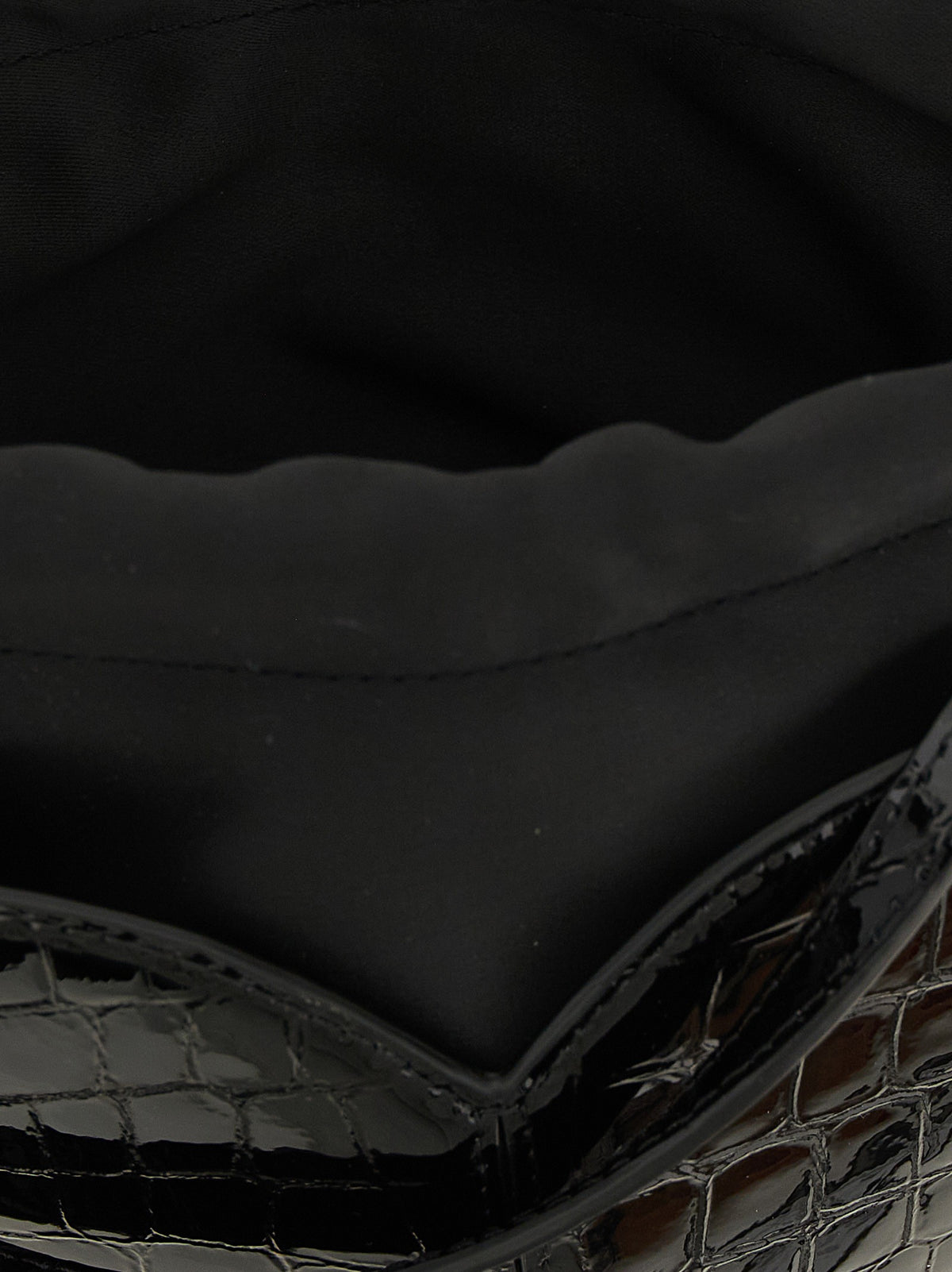 ROTATE Birger Christensen Black the Heart Handbag Black, view 4