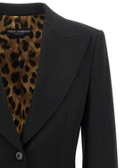 Dolce &amp; Gabbana Black Turlington Blazer Black