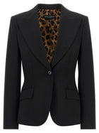 Dolce &amp; Gabbana Black Turlington Blazer Black