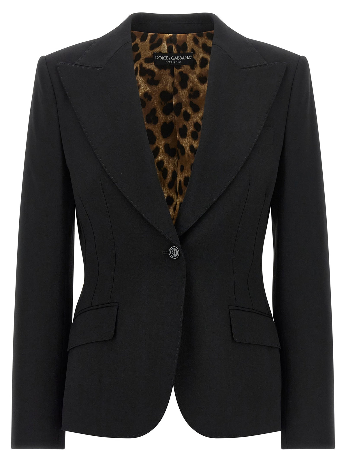 Dolce &amp; Gabbana Black Turlington Blazer Black