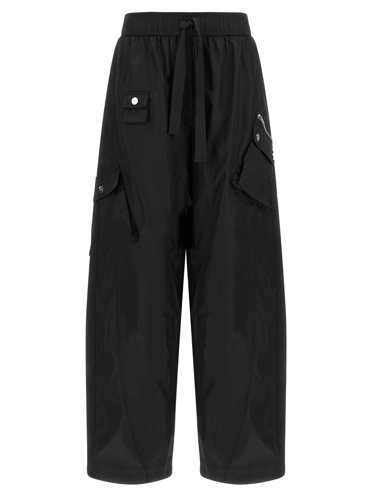 Ganni Black Utility Pants Black