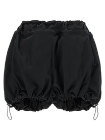 The Attico Black Utility Shorts Black, view 2
