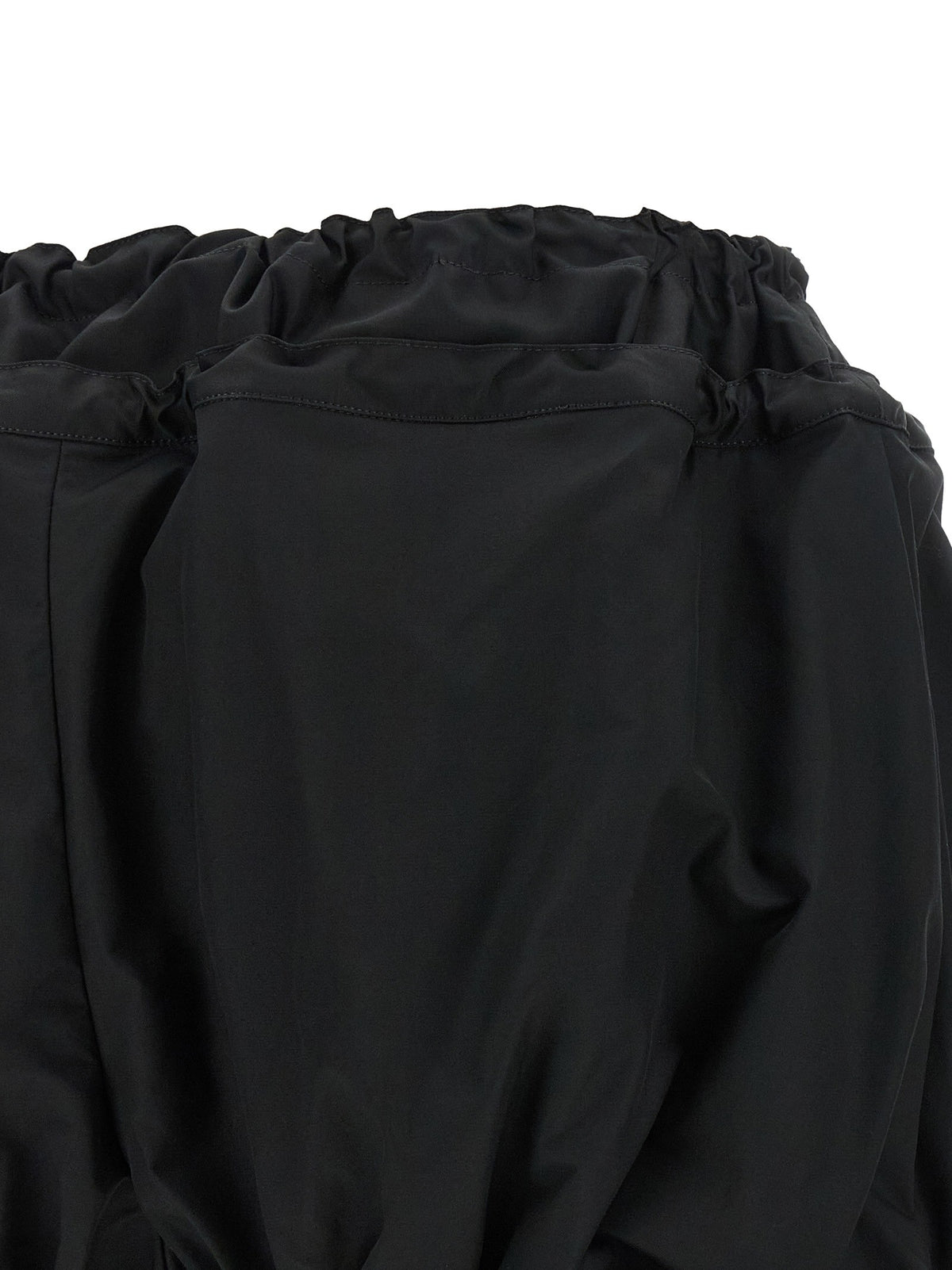 The Attico Black Utility Shorts Black, view 4