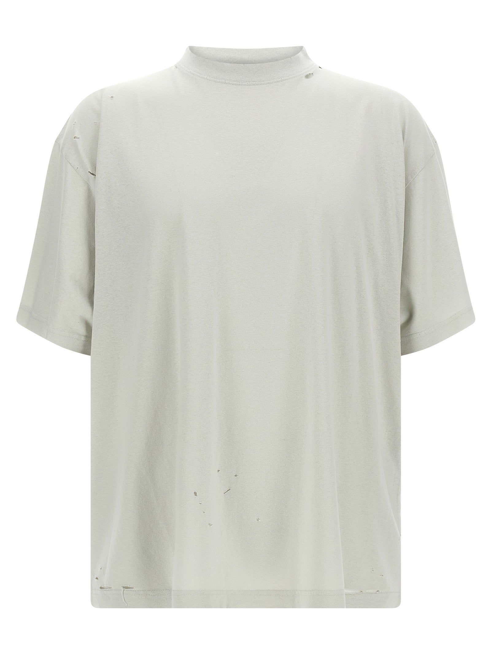 Balenciaga Blackletter Script Shirt Beige