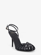 Aleví Women's Blake Patent Leather Sandals Black, view 2