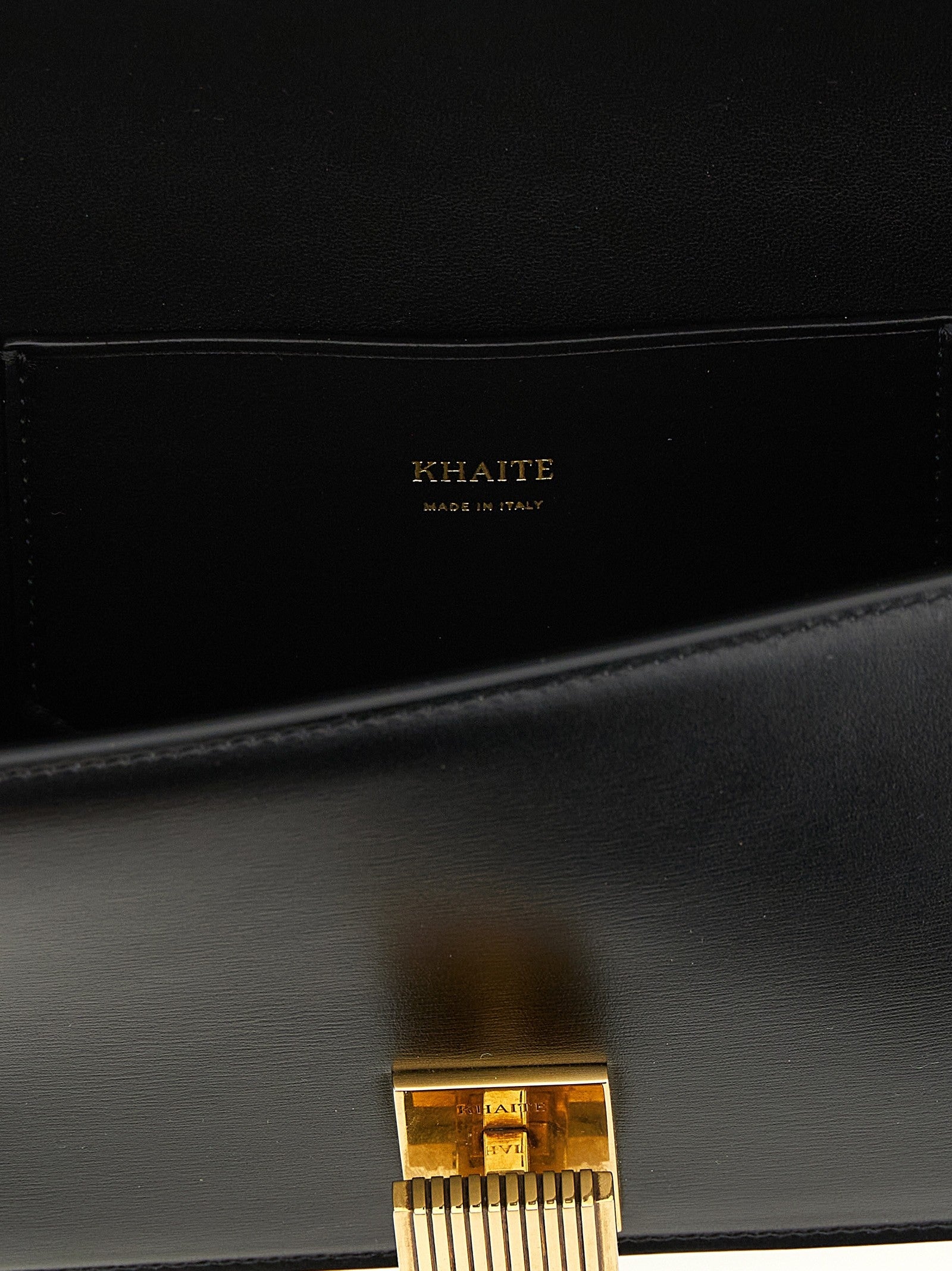Khaite Blake Clutch Black