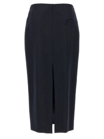 BLAZÉ MILANO - BLAZÉ MILANO - ’Maine Sussex Longuette’ skirt - Women’s Clothing