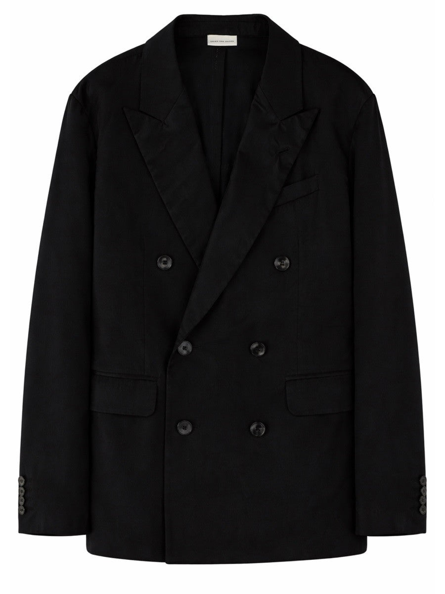 Dries Van Noten Men's Blazer Balto Black