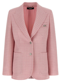 Versace Blazer Check Blue