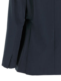 Theory Blazer City Twill Blue