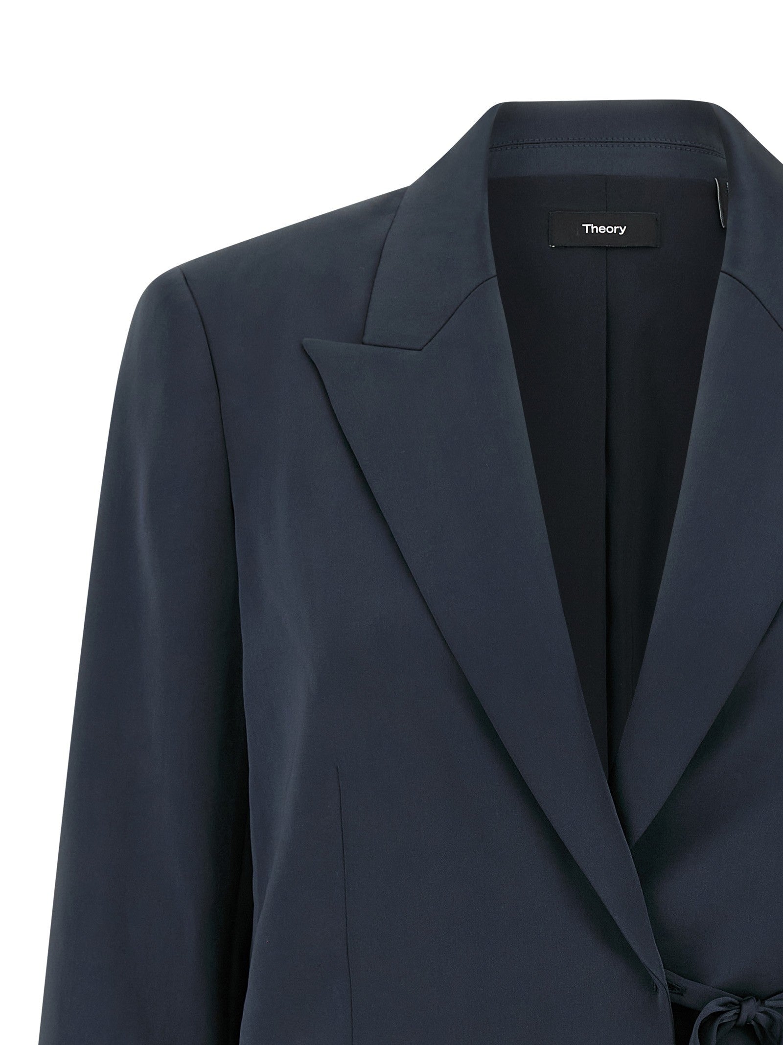 Theory Blazer City Twill Blue