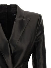 Balmain Blazer Dress Black