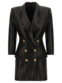Balmain Blazer Dress Black