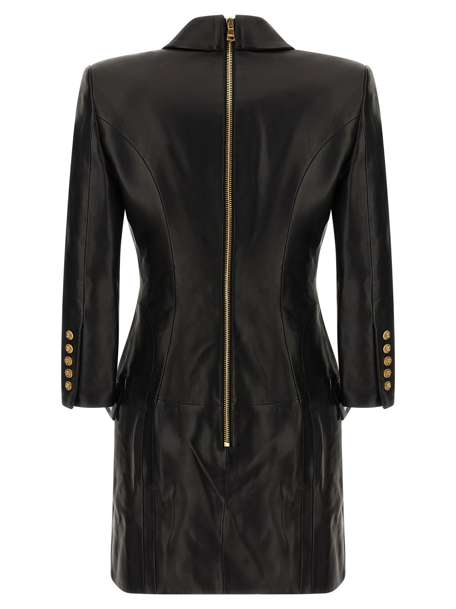 Balmain Blazer Dress Black