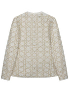 Dior Women's Blazer Macrocannage Beige, view 3