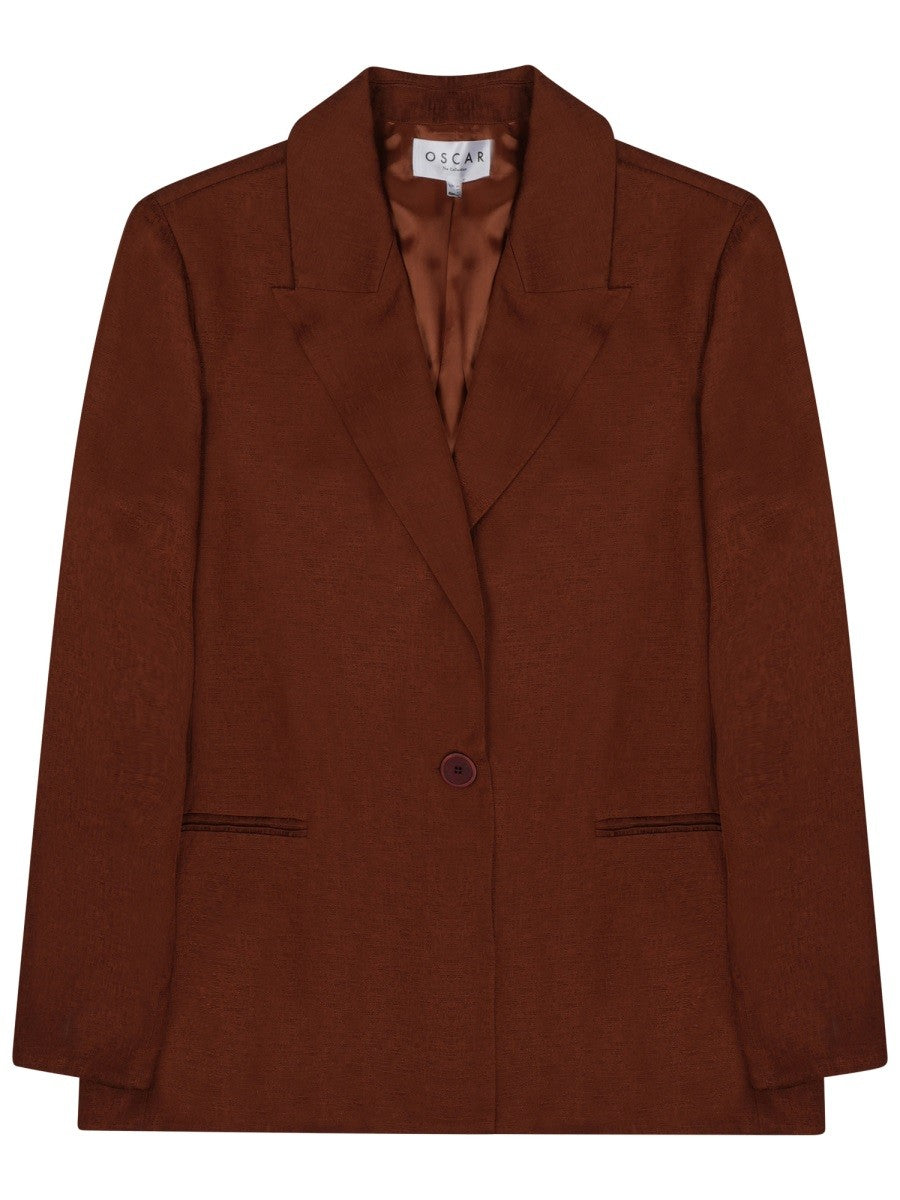 Oscar The Collection Women's Blazer Opera Monopetto Brown