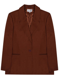 Oscar The Collection Women's Blazer Opera Monopetto Brown