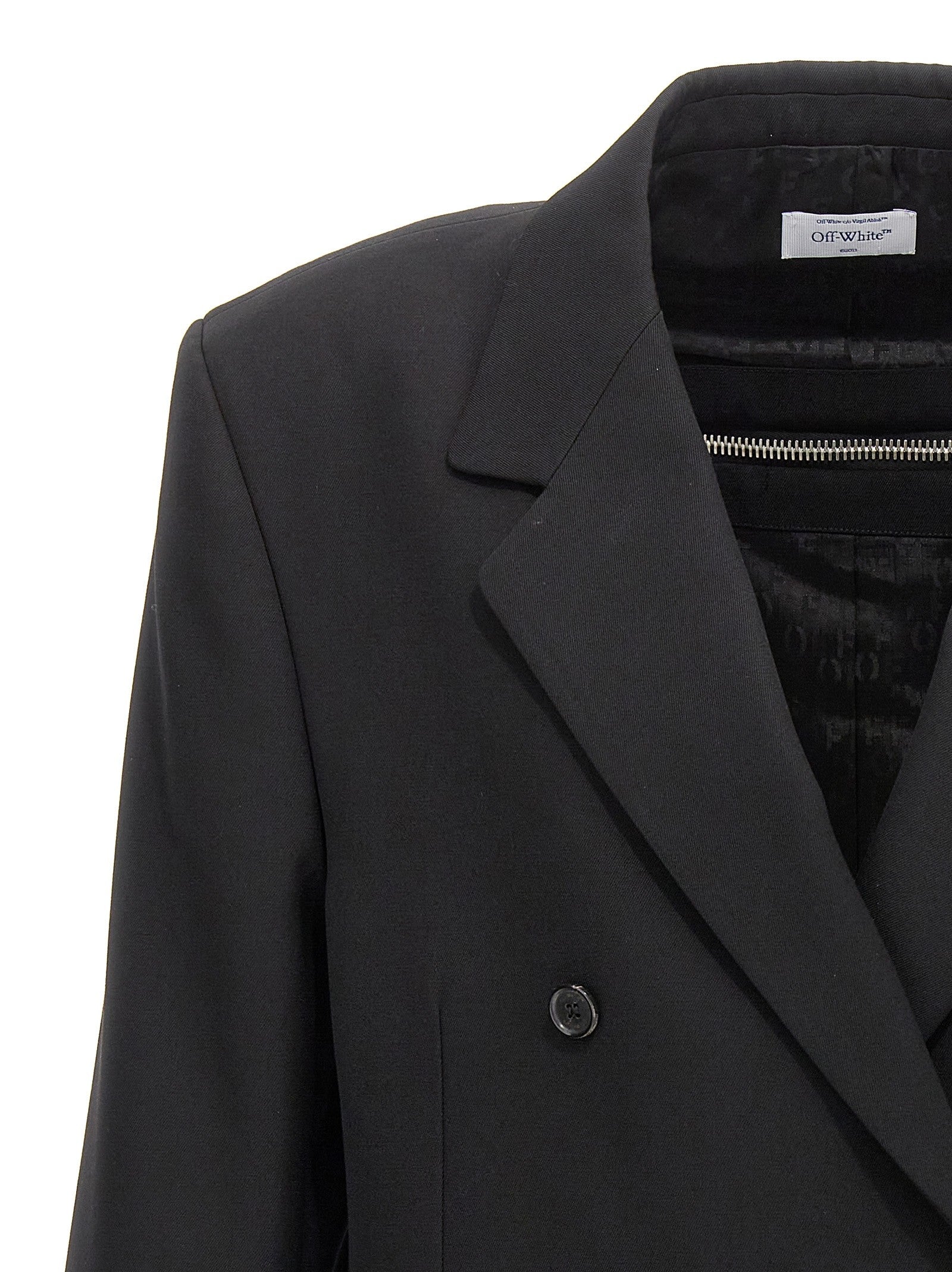 Off-White Blazer OW Emb Black