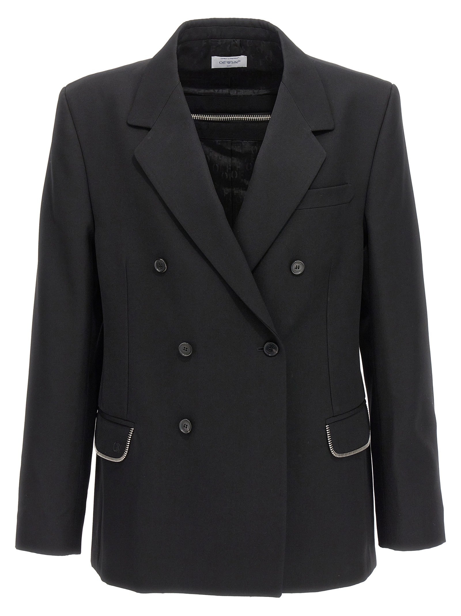 Off-White Blazer OW Emb Black