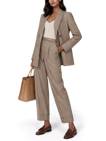 Max Mara Women's Blazer Steel Brown