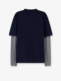 Miu Miu Women's Cashmere and Silk Sweater Grey