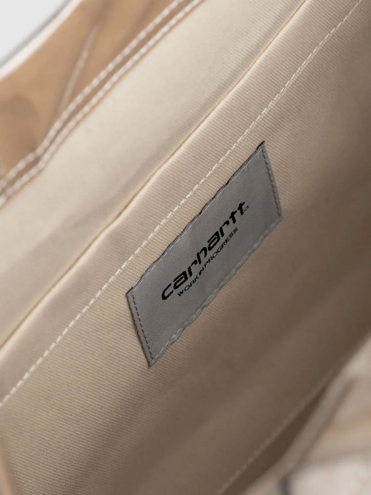 Carhartt Wip Unisex Blinkerfluid Paper Laminated Paper Handbag Brown