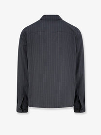 Burberry Men's Bloomsbury Wool Jacket Grey