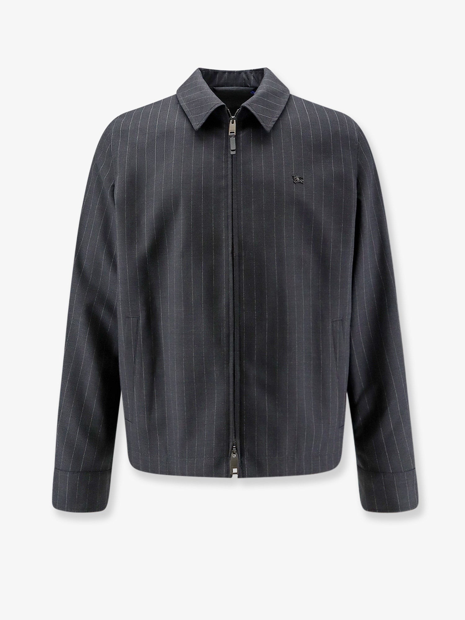 Burberry Men's Bloomsbury Wool Jacket Grey