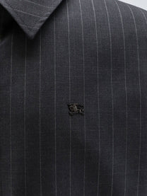 Burberry Men's Bloomsbury Wool Jacket Grey