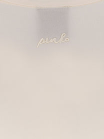 Pinko Women's Blossom Silk Shirt White