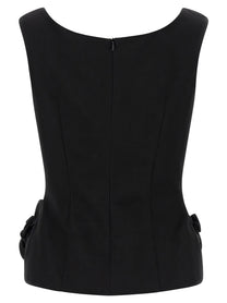 Magda Butrym Blouse Top Black